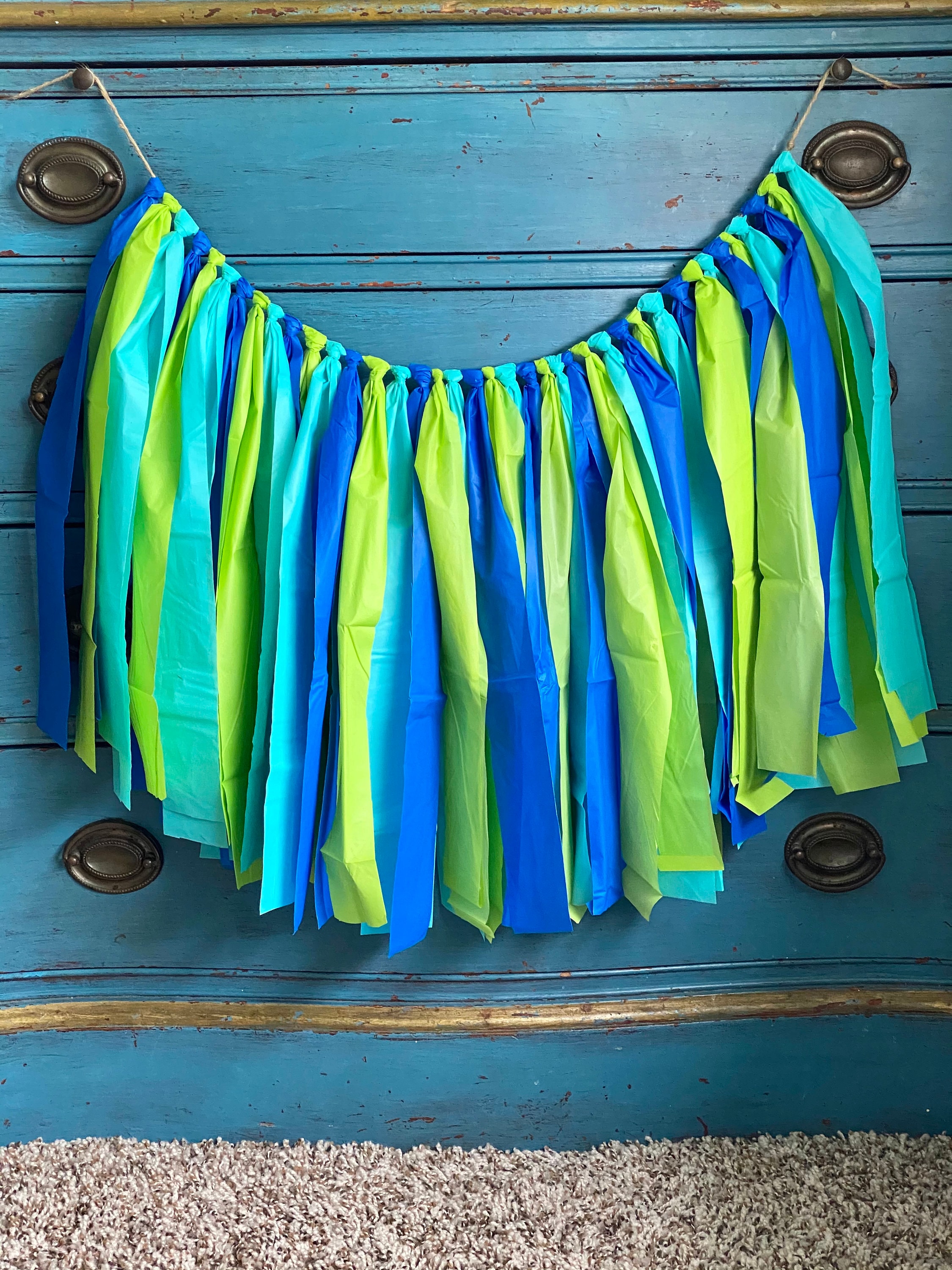 Streamer High Chair Banner- Photo prop, First Birthday, Party decor