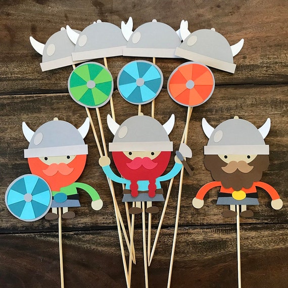 Viking Centres Lot De 10 Premier Anniversaire Baby Shower Etsy