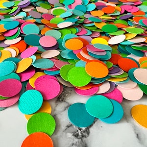Multi Colored Confetti/Table Scatter - Birthday, Party Decor