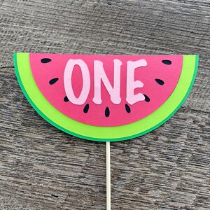 Watermelon Cake Topper- ANY AGE