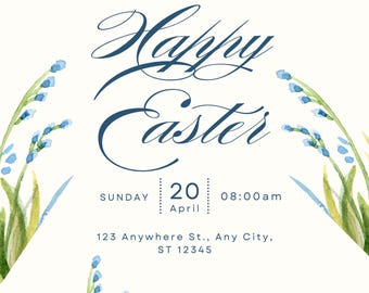 easter invitation