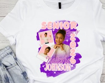Editable Senior 2026 Graduation Canva Templates – Customizable Senior Shirt & Banner Designs – Class of 2026 Digital Download