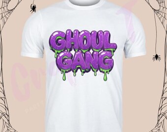 Ghoul Gang Halloween PNG | Uroczy, upiorny clipart | Cyfrowy projekt sublimacji | Natychmiastowe pobranie