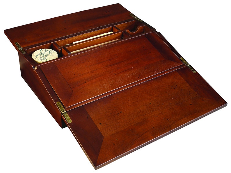 Campaign Lap Desk Calligraphy Set Image 0