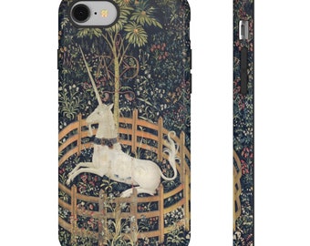 The Unicorn in Captivity Tough Phone Case, Protective Phone Case, Impact Resistant iPhone and Samsung Case