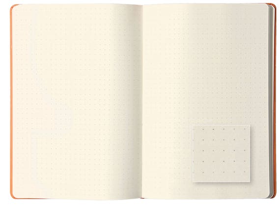 Rhodia Web pour modèle ordinateur portable - modèle pour de grille de point - Orange fe3620 Rhodia Web pour modèle ordinateur portable - modèle pour de grille de point - Orange fe3620