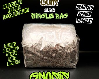 5lb Bag of Organic Coco Coir Substrate - Sterilized and Never Pasteurized for Best Quality! Ready to Spawn to Bulk!