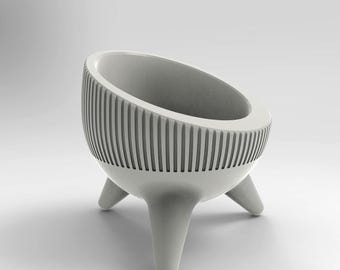Minimalist Egg Cup 3D Model STL (Digital Files Only)
