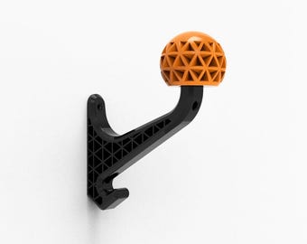 3D gedruckte Motorrad/Fahrradhelm Wandhalterung (Digitale Dateien)