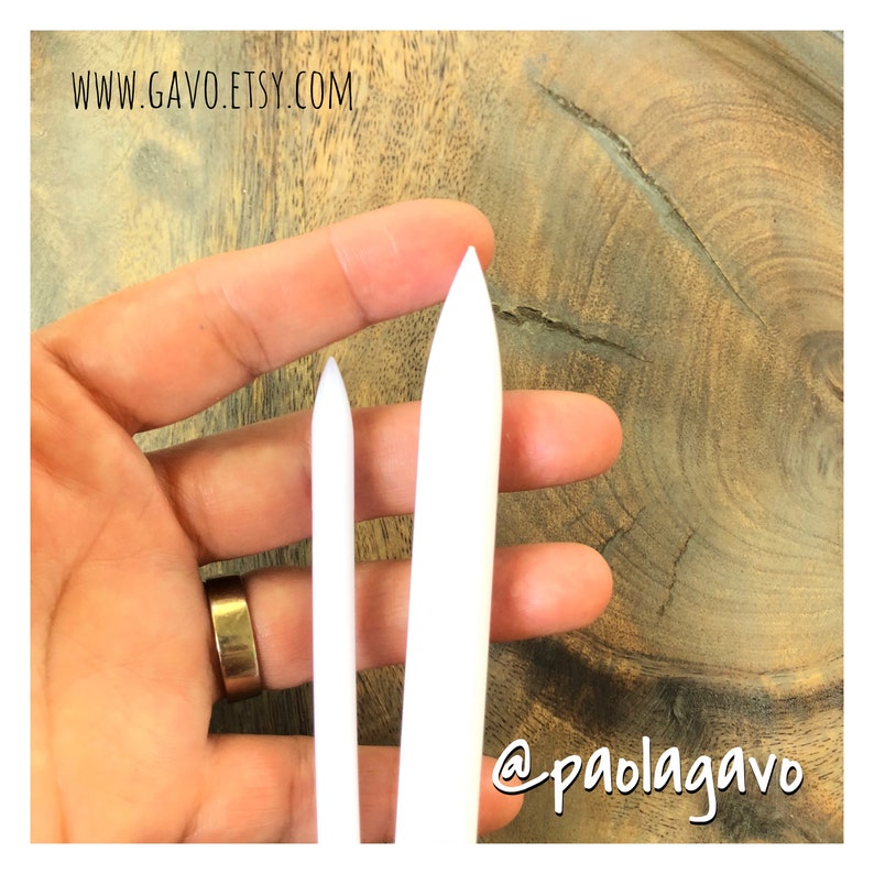 White Rolling pin modeling tool