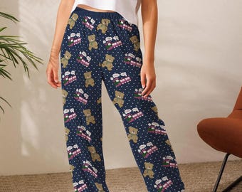 Rumi Choo Choo Pajamas Pants, Demon Hunter Inspired Pjs, Kpop Fan Gifts (SMALL SIZING)