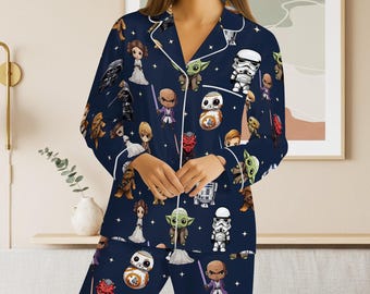 Star Wars Women Pajamas Set, Star Wars Lover Gift