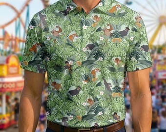 Polo de hombre de El Libro de la Selva, Camisa de viaje a Disney