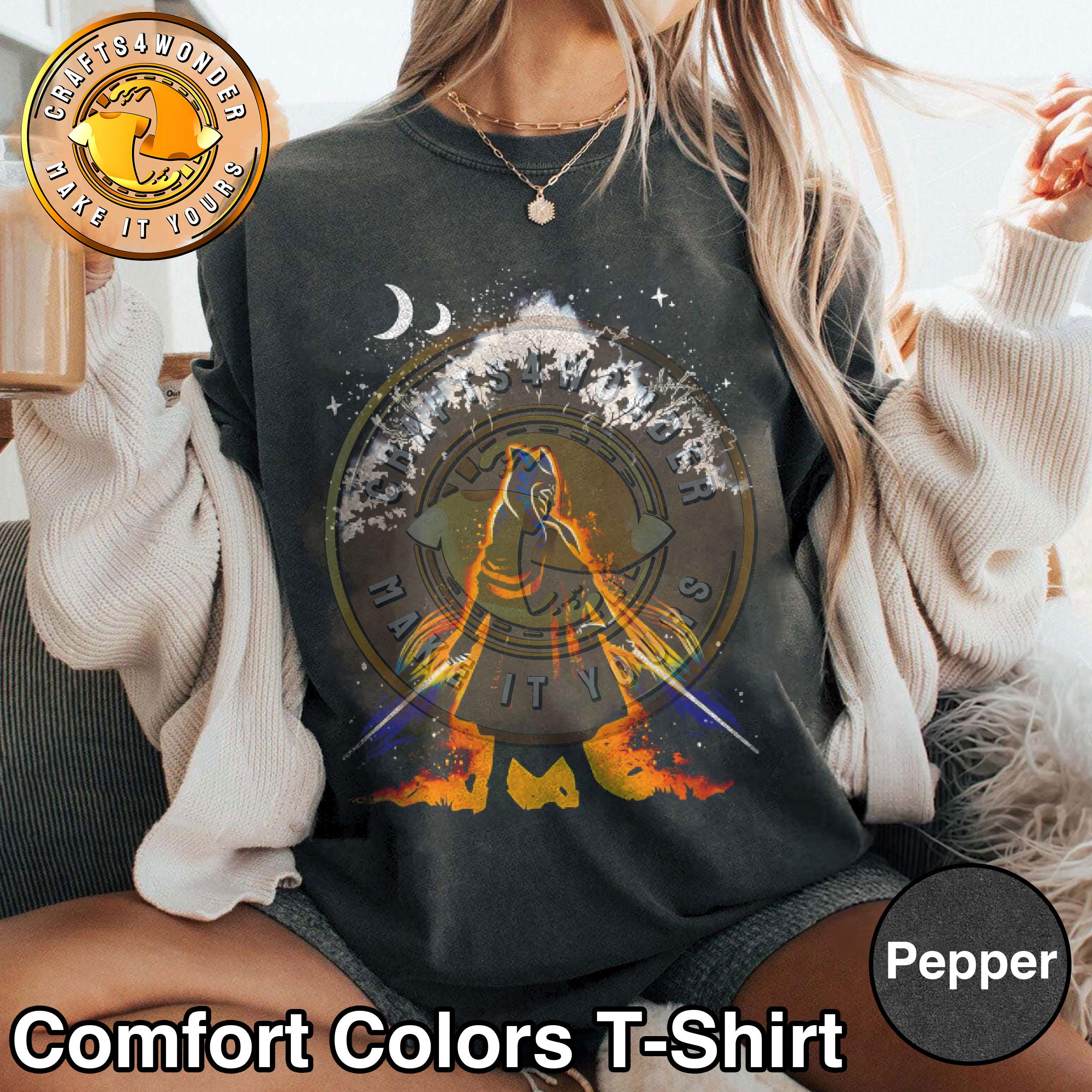 Retro Star Wars Ahsoka Tano Silhouette Shirt, Vintage The Clone Wars T-shirt, Galaxy'S Edge, Star Wars Day, Disneyland Vacation