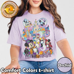 Vintage Disney Mickey And Friends Halloween Shirt, Disney Halloween Tshirt, Mickey&#39;s Not So Scary Halloween Party 2025, Disney Family Shirts