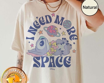 Disney Stitch Aloha Shirt, Stitch I Need More Space Tshirt, Disney Lilo & Stitch Aloha Shirt, Disney Gift Shirt, Stitch Aloha Disney