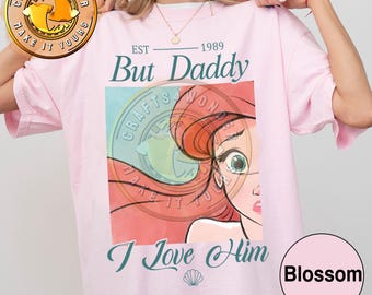Retro Disney World Ariel Princess Shirt, Little Mermaid Tee