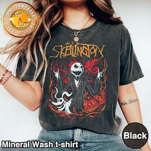 Disney Halloween Jack Skellington Shirt, Nightmarte Before Christmas Tshirt, Pumpkin King Shirt, Mickey'S Not So Scary Halloween Party Shirt