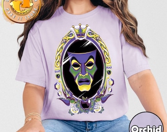 Magic Mirror Disney Snow White Shirt, Disney Villains Shirt
