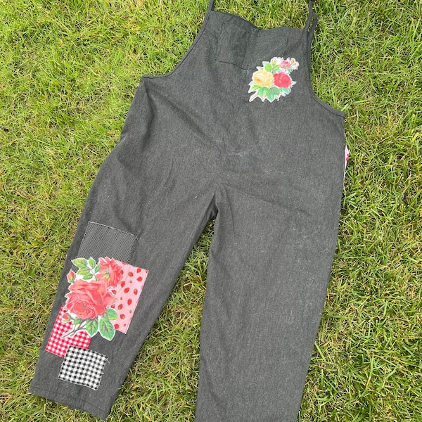 Relaxed Fit Overalls