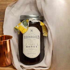 Raw Organic Fall Honey