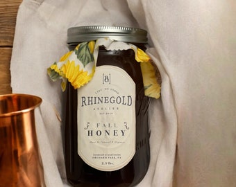 Raw Organic Fall Honey