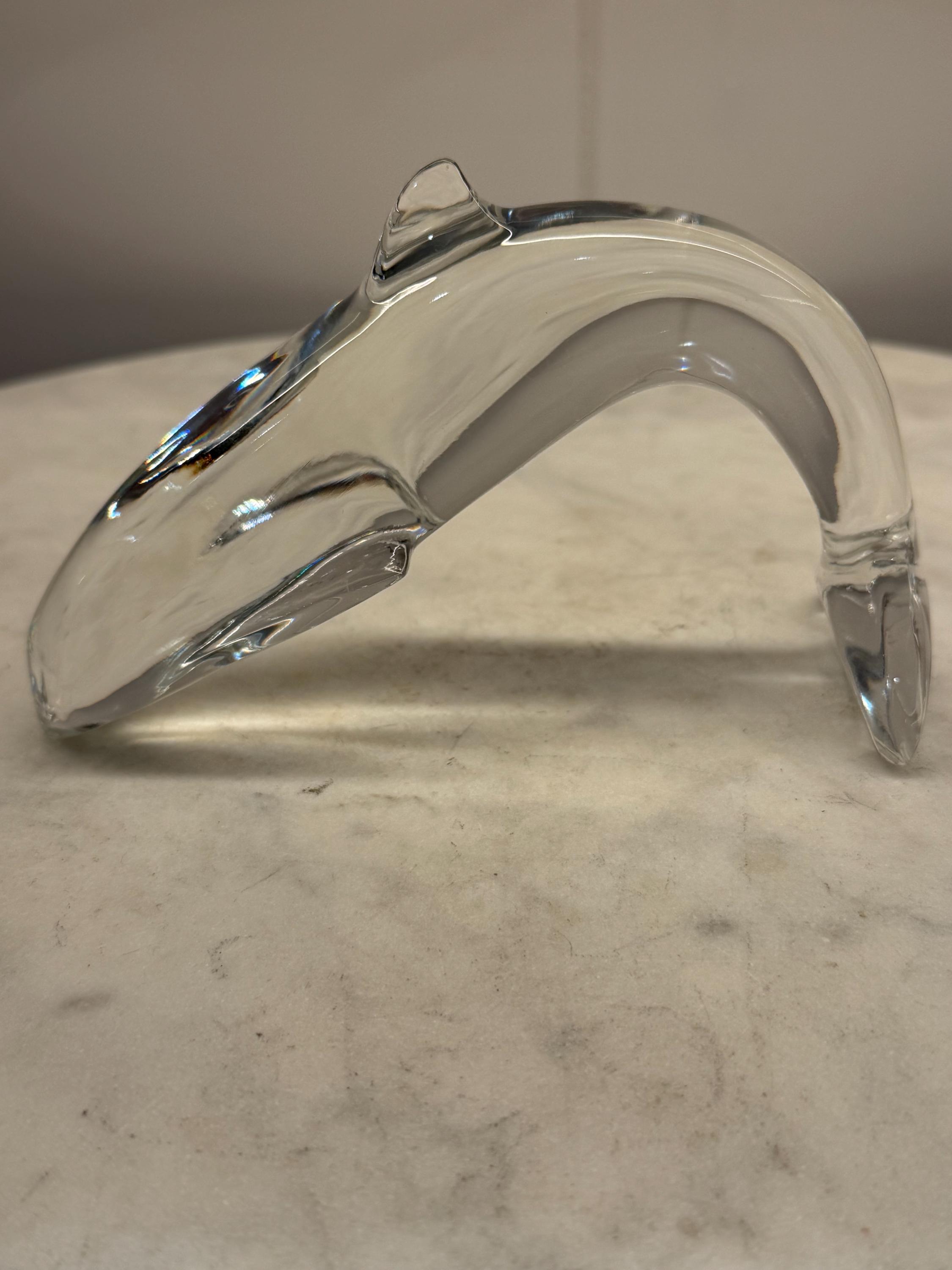 Baccarat Crystal Dolphin - Etsy
