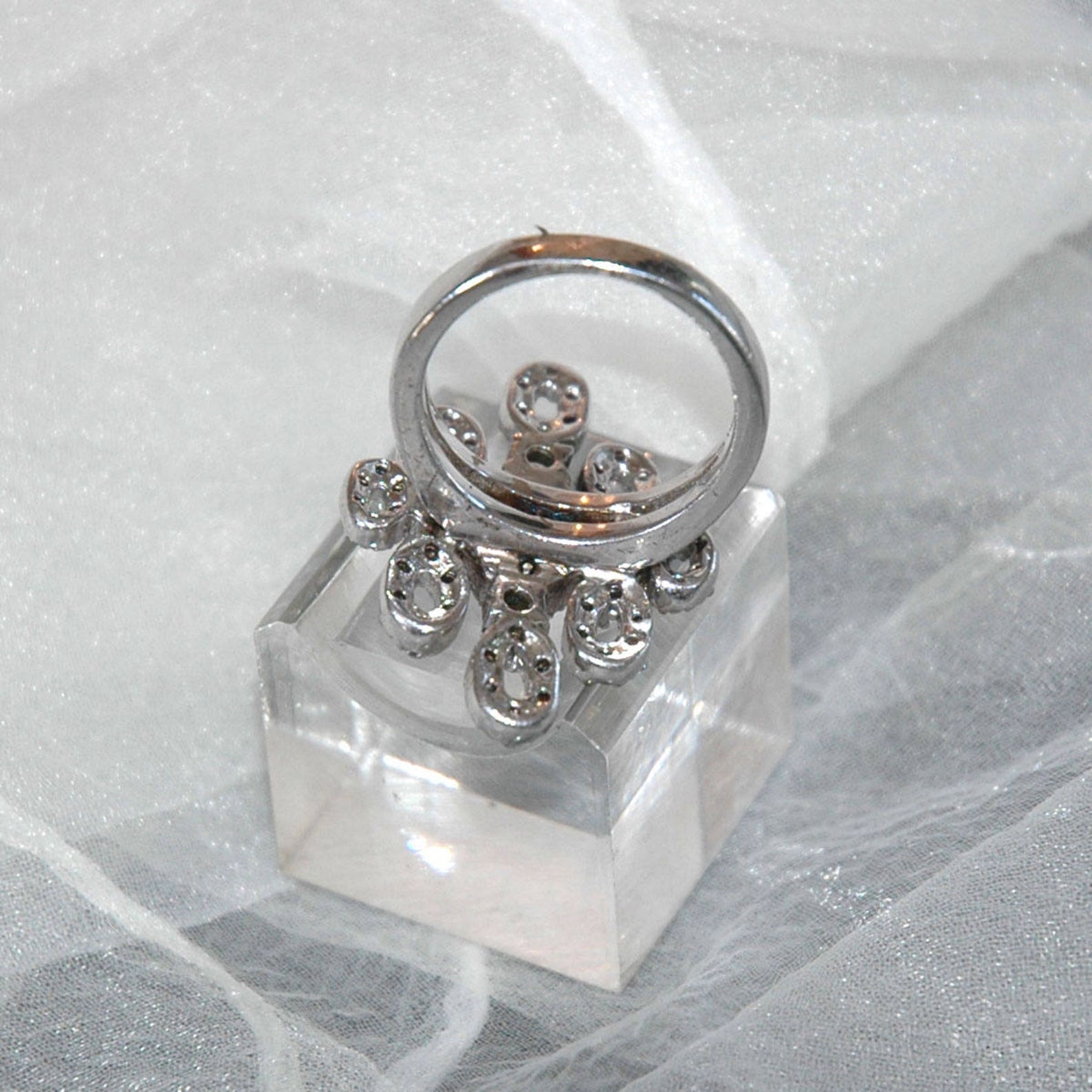 Black CZ Star Statement Ring - Assorted Sizes