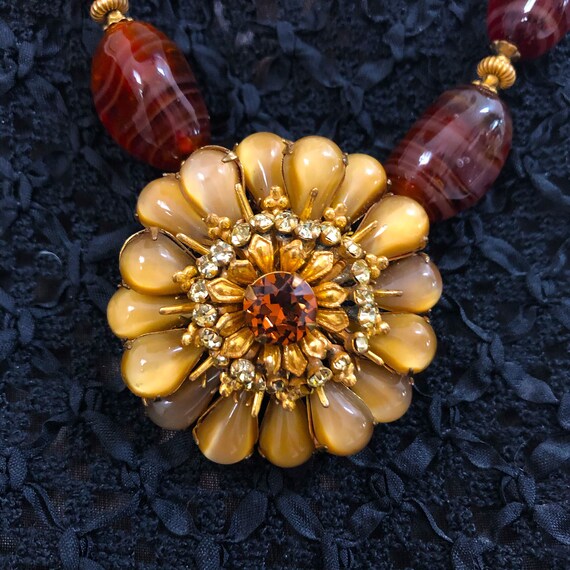 Miriam Haskell Necklace & Earrings