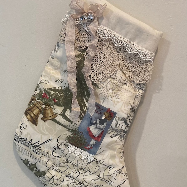 Victorian Stocking - Etsy