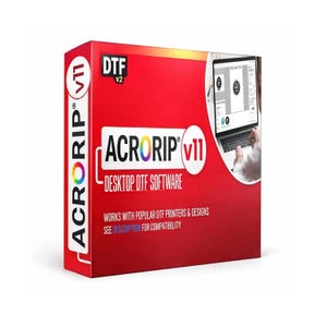 Acrorip 11 RIP Printing Software for DTF, DTG & uv Printing | Lifetime Access