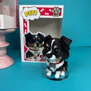 Custom 3D printed Pet / pet memorial gift/ dog lover gift/ Custom memorial pet figure/ 3D pet memorial/ 3D pet figure