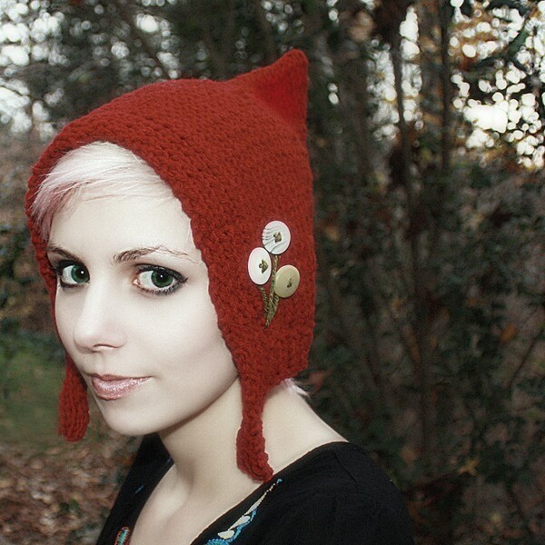 Royalty Red Pixie Hat