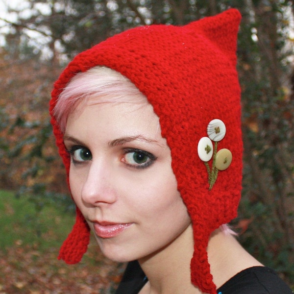 Red Pixie Hat