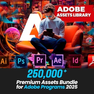 Ultimate Adobe Assets Collection: 250K+ VFX, SFX, Presets (Digital Download)
