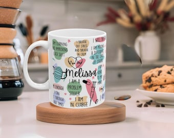 Unique Nurse Mug - Affirmation Quotes for Everyday Encouragement  Ceramic Mug, (11oz, 15oz)