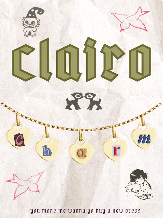 Clairo Charm Poster - Etsy