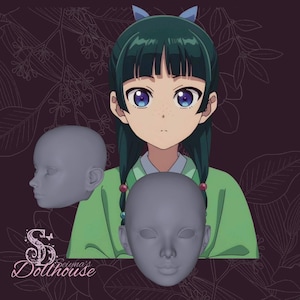 BJD head "Maomao" 3D print file