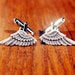 A closer look at Exclusive Art Deco Wing Toned Cufflink