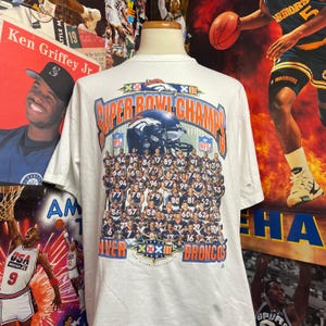 Vintage Denver Broncos 1998 Super Bowl 32 Starter NFL Tee