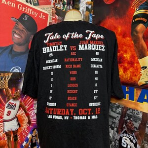 Timothy Bradley Juan Manuel Marquez Boxing T Shirt Las Vegas Sz XXL image 5