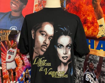 Vintage 1997 Luther Vandross & Vanessa Williams World Tour Music T-Shirt Sz XL