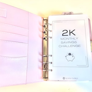 2K Monthly Savings Challenge