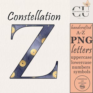 Astrology Letters PNG Constellation Alphabet A-Z Sublimation Gold Star Sun Set Download Letters Sublimation Shirts Mugs Tumbler Cups Bag