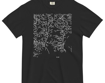 New Mexico State River Map Shirt