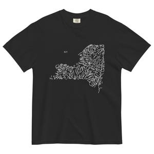 State River Map Shirt New York