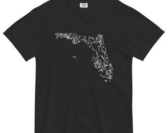 State River Map Shirt Florida