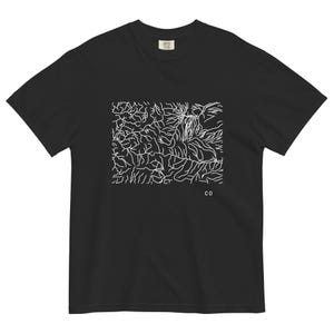 Camiseta con mapa del río del estado de Colorado