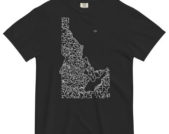 State River Map Shirt Idaho