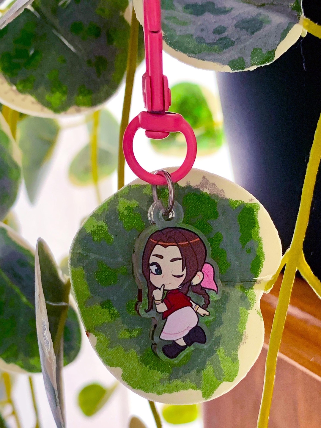 Final Fantasy VII Aerith Gainsborough Keychain - Etsy